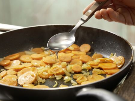 Geschnetzeltes mit Kichererbsen Zubereitung Schritt 7 Geschnetzeltes mit Kichererbsen Zubereitung Schritt 7
