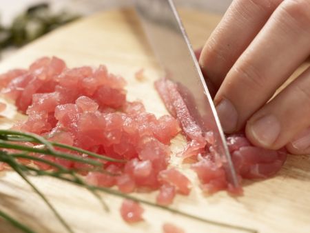 Getrüffeltes Selleriepüree Zubereitung Schritt 2 Getrüffeltes Selleriepüree Zubereitung Schritt 2