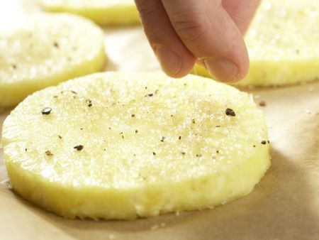 Gratinierte Ananas Zubereitung Schritt 6 Gratinierte Ananas Zubereitung Schritt 6