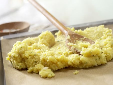 Gratinierte Polenta-Ecken Zubereitung Schritt 3 Gratinierte Polenta-Ecken Zubereitung Schritt 3