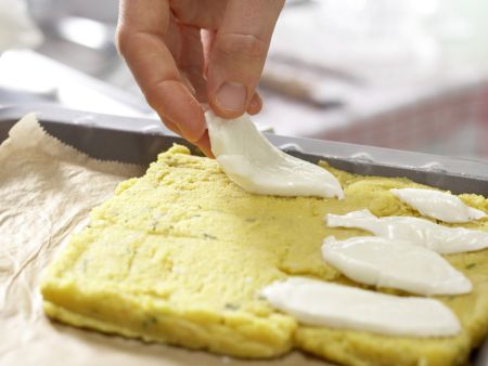 Gratinierte Polenta-Ecken Zubereitung Schritt 7 Gratinierte Polenta-Ecken Zubereitung Schritt 7