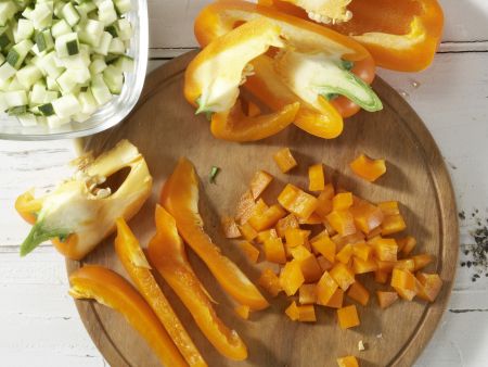 Gratinierter Ziegenkäse Zubereitung Schritt 2 Gratinierter Ziegenkäse Zubereitung Schritt 2