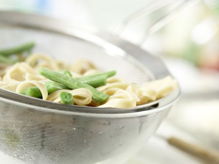 Grüne-Bohnen-Pasta Zubereitung Schritt 5 Grüne-Bohnen-Pasta Zubereitung Schritt 5
