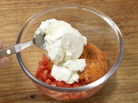 Grünkernbuletten mit Paprikarahm Zubereitung Schritt 9 Grünkernbuletten mit Paprikarahm Zubereitung Schritt 9
