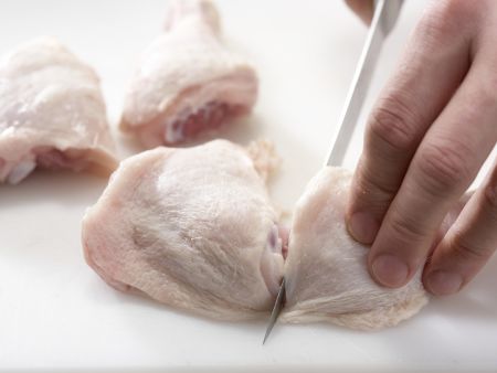 Hähnchen – geschmort mit Kürbis Zubereitung Schritt 2 Hähnchen – geschmort mit Kürbis Zubereitung Schritt 2