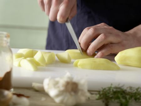 Hähnchen nach spanischer Art Zubereitung Schritt 3 Hähnchen nach spanischer Art Zubereitung Schritt 3