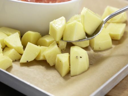 Hähnchenbrustfilet mit Olivenkruste Zubereitung Schritt 7 Hähnchenbrustfilet mit Olivenkruste Zubereitung Schritt 7