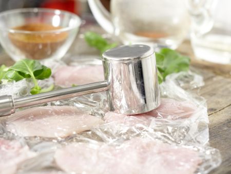 Hähnchenscheiben in Käsepanade Zubereitung Schritt 8 Hähnchenscheiben in Käsepanade Zubereitung Schritt 8