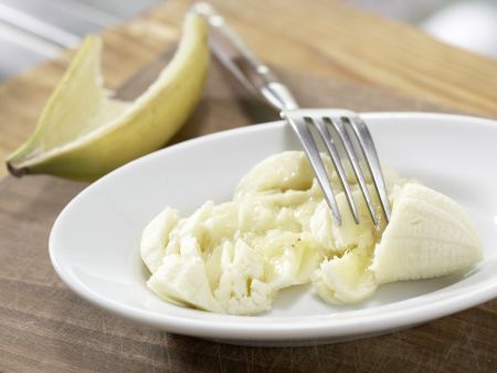 Haferbrei mit Banane und Joghurt Zubereitung Schritt 2 Haferbrei mit Banane und Joghurt Zubereitung Schritt 2