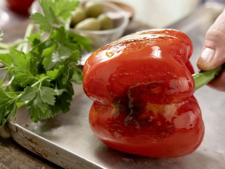 Heilbutt aus der Pfanne Zubereitung Schritt 1 Heilbutt aus der Pfanne Zubereitung Schritt 1