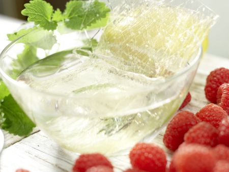 Himbeersülze Zubereitung Schritt 1 Himbeersülze Zubereitung Schritt 1