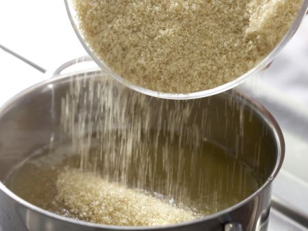 Holunderblütensirup Zubereitung Schritt 7 Holunderblütensirup Zubereitung Schritt 7