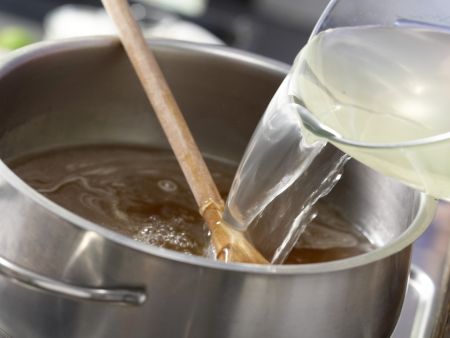 Holunderblütensirup Zubereitung Schritt 8 Holunderblütensirup Zubereitung Schritt 8