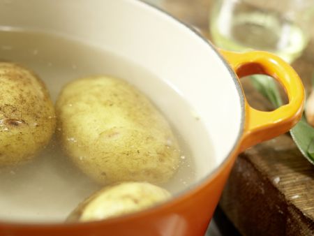 Kartoffel-Gnocchi Zubereitung Schritt 1 Kartoffel-Gnocchi Zubereitung Schritt 1