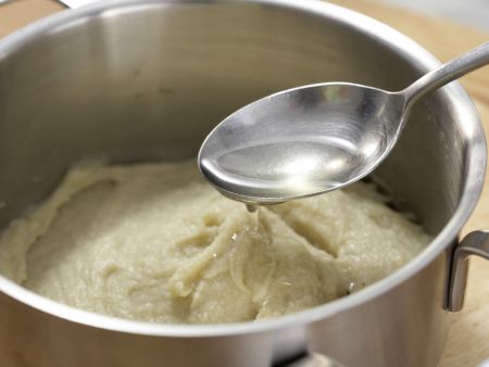 Kartoffel-Pilz-Brei mit Fleisch Zubereitung Schritt 5 Kartoffel-Pilz-Brei mit Fleisch Zubereitung Schritt 5