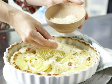 Kartoffelgratin – smarter Zubereitung Schritt 7 Kartoffelgratin – smarter Zubereitung Schritt 7