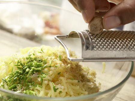 Kartoffelplätzchen – smarter Zubereitung Schritt 7 Kartoffelplätzchen – smarter Zubereitung Schritt 7
