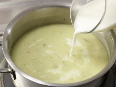 Kartoffelsuppe mit Lachs Zubereitung Schritt 6 Kartoffelsuppe mit Lachs Zubereitung Schritt 6