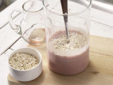 Kirsch-Bananen-Trinkmüsli Zubereitung Schritt 3 Kirsch-Bananen-Trinkmüsli Zubereitung Schritt 3