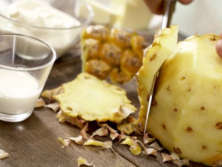 Kleine Ananas-Tartes Zubereitung Schritt 3 Kleine Ananas-Tartes Zubereitung Schritt 3