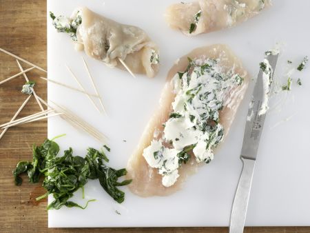 Kleine Hähnchenrouladen Zubereitung Schritt 7 Kleine Hähnchenrouladen Zubereitung Schritt 7