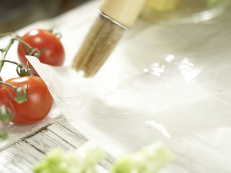 Knackiges Gemüse aus dem Pergament Zubereitung Schritt 6 Knackiges Gemüse aus dem Pergament Zubereitung Schritt 6