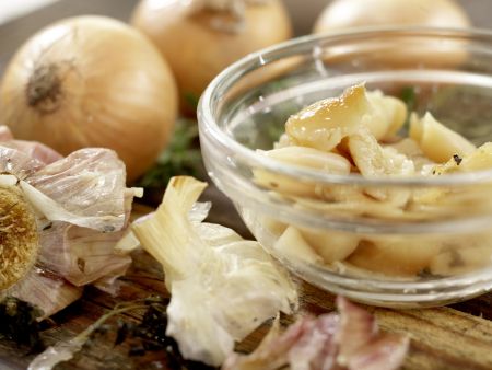 Knoblauchsuppe Zubereitung Schritt 3 Knoblauchsuppe Zubereitung Schritt 3