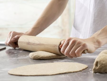 Knuspriger Flammkuchen Zubereitung Schritt 6 Knuspriger Flammkuchen Zubereitung Schritt 6