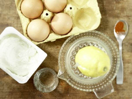 Leichte Mayonnaise Zubereitung Schritt 1 Leichte Mayonnaise Zubereitung Schritt 1