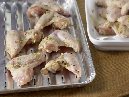 Marinierte Chicken Wings Zubereitung Schritt 11 Marinierte Chicken Wings Zubereitung Schritt 11