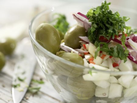Marinierte Fenchel-Oliven Zubereitung Schritt 6 Marinierte Fenchel-Oliven Zubereitung Schritt 6