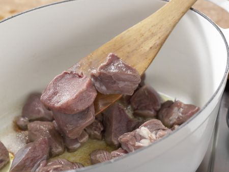 Mariniertes Hirschgulasch Zubereitung Schritt 5 Mariniertes Hirschgulasch Zubereitung Schritt 5