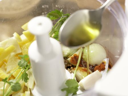 Marokkanisches Hähnchen Zubereitung Schritt 3 Marokkanisches Hähnchen Zubereitung Schritt 3