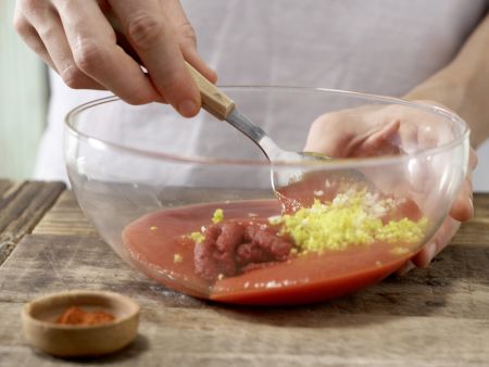 Meeresfrüchte-Pizza Zubereitung Schritt 5 Meeresfrüchte-Pizza Zubereitung Schritt 5