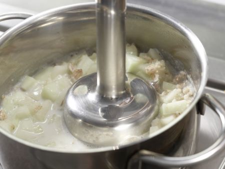 Mehrkorn-Melonen-Trinkbrei Zubereitung Schritt 3 Mehrkorn-Melonen-Trinkbrei Zubereitung Schritt 3