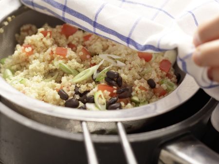 Mexikanischer Quinoa Zubereitung Schritt 8 Mexikanischer Quinoa Zubereitung Schritt 8