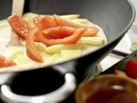 Mildes Fischcurry Zubereitung Schritt 7 Mildes Fischcurry Zubereitung Schritt 7