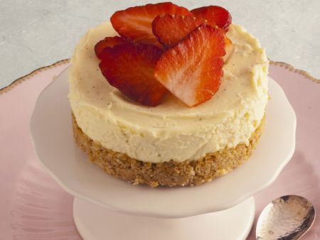 käsekuchen mit erdbeeren käsekuchen mit erdbeeren