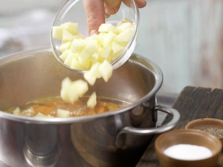 Möhren-Pasta »Vulkan« Zubereitung Schritt 5 Möhren-Pasta »Vulkan« Zubereitung Schritt 5