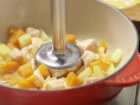 Möhrenbrei mit Lachsfilet Zubereitung Schritt 6 Möhrenbrei mit Lachsfilet Zubereitung Schritt 6