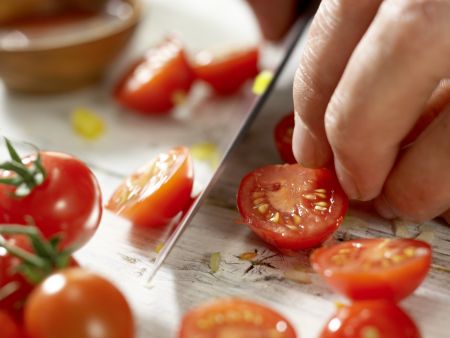 Nudel-Gemüse-Salat Zubereitung Schritt 4 Nudel-Gemüse-Salat Zubereitung Schritt 4