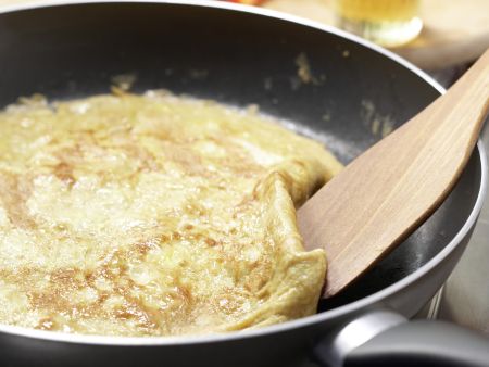 Nudelpfanne mit Sprossen und Ei Zubereitung Schritt 7 Nudelpfanne mit Sprossen und Ei Zubereitung Schritt 7
