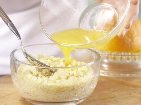 Orangen-Bulgur Zubereitung Schritt 3 Orangen-Bulgur Zubereitung Schritt 3
