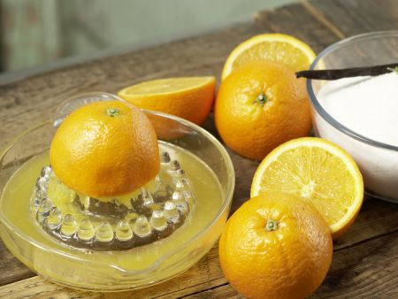 Orangen-Thymian-Gelee Zubereitung Schritt 2 Orangen-Thymian-Gelee Zubereitung Schritt 2
