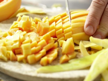 Papaya-Orangen-Marmelade Zubereitung Schritt 2 Papaya-Orangen-Marmelade Zubereitung Schritt 2