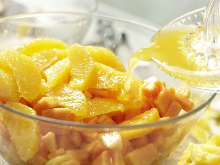 Papaya-Orangen-Marmelade Zubereitung Schritt 5 Papaya-Orangen-Marmelade Zubereitung Schritt 5
