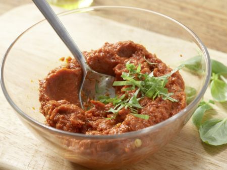 Paprika-Crostini mit Sardinen Zubereitung Schritt 6 Paprika-Crostini mit Sardinen Zubereitung Schritt 6