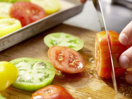 Petersfisch auf Tomatenbett Zubereitung Schritt 2 Petersfisch auf Tomatenbett Zubereitung Schritt 2