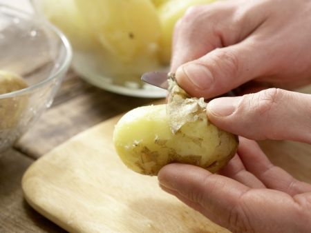 Pannfisch mit Senfsauce Zubereitung Schritt 2 Pannfisch mit Senfsauce Zubereitung Schritt 2