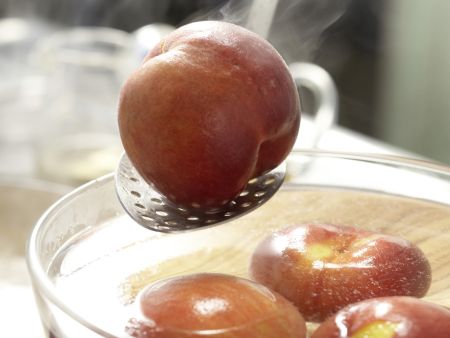 Pfirsichmarmelade Zubereitung Schritt 2 Pfirsichmarmelade Zubereitung Schritt 2